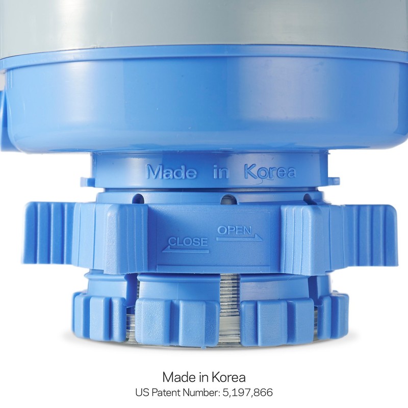Water Bottle Pump - The Original Dolphin Manual Drinking Water