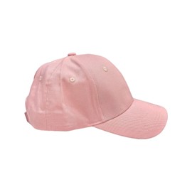 Women High Ponytail Sun Protect Structured Deep Fitted Athletic Baseball Cap Hat (Pink, One size)
