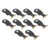 10PCS Set Oscillating Saw Blade Multifunctional Oscillating Multitool Quick Release