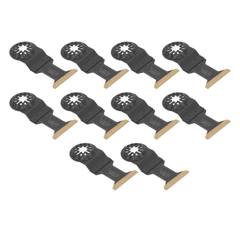 10PCS Set Oscillating Saw Blade Multifunctional Oscillating Multitool Quick Release