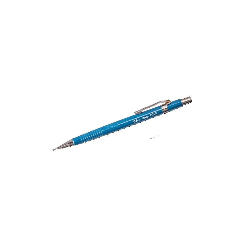 Pentel P207 Mechanical Pencil 0.7mm Fixed Guide Tube 4mm Blue
