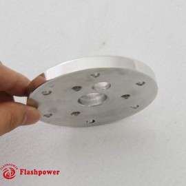 3/8" Steering Wheel Hub Adapter Conversion Spacer Polished for 3 Hole Steering Wheel to 6 Hole Adapter