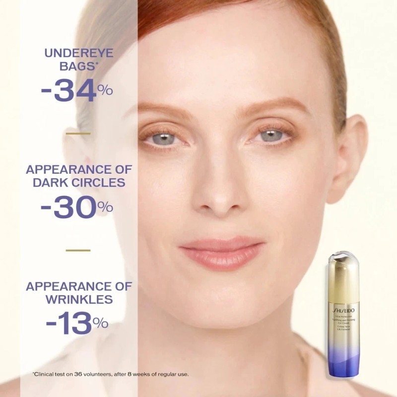 Shiseido Vital Perfection Uplifting Firming Eye Cream 15ml Benefiance serum