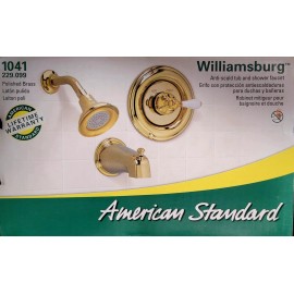 American Standard Shower Faucet and Bath Tub Set Polished Brass - American Standard, Williamsburg