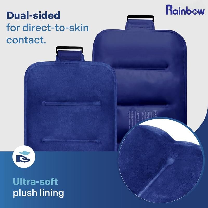 Rainbow Gel Ice Pack Reusable for Lower Back, 16 ×