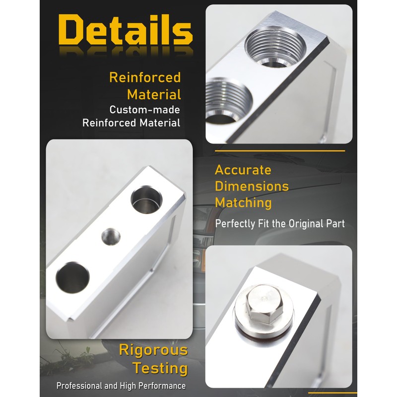 Automatic Transmission Fluid Thermal Bypass Valve Compatible with Ram