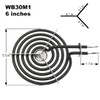 WB31M20 WB31M19 Porcelain Drip Pans and WB30M1 WB30M2 Surface Elements