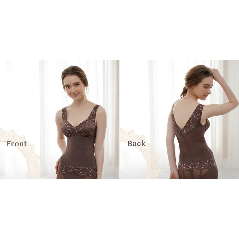 TAMURA EPARINA TPP17 Lady Makeup Body Shaper, Gray, 1.5 gal