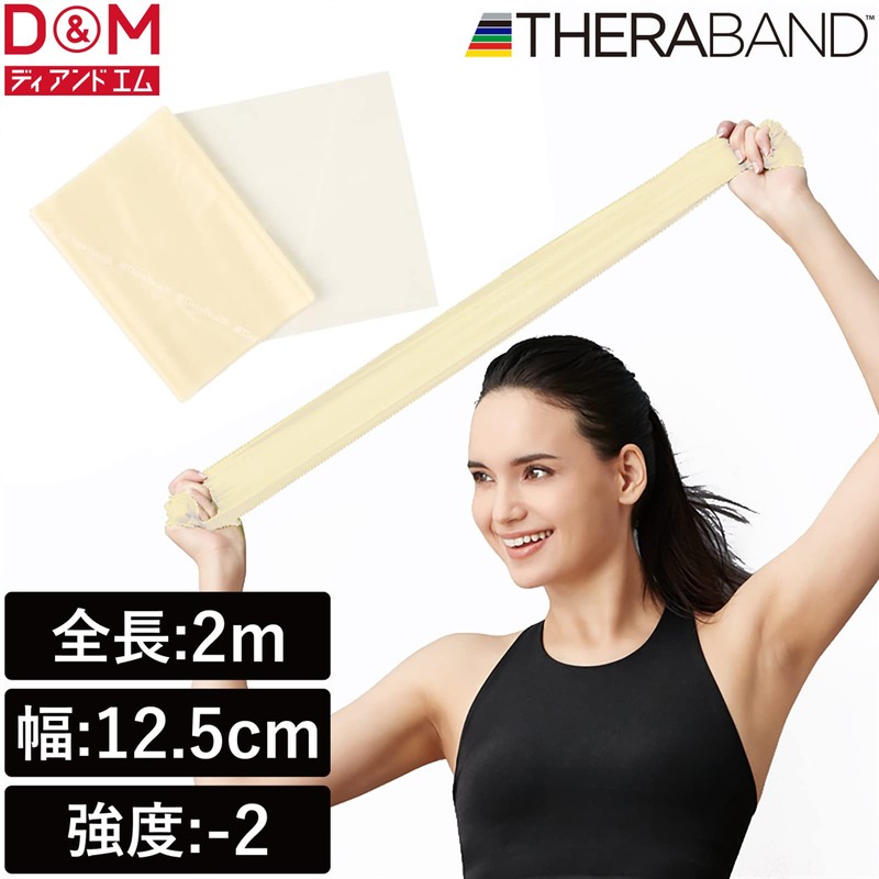 TheraBand Training Tubes, Band Type, 6.6 ft (2 m)