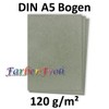 50 Sheets DIN A5 Paper - Natural Paper Grey -