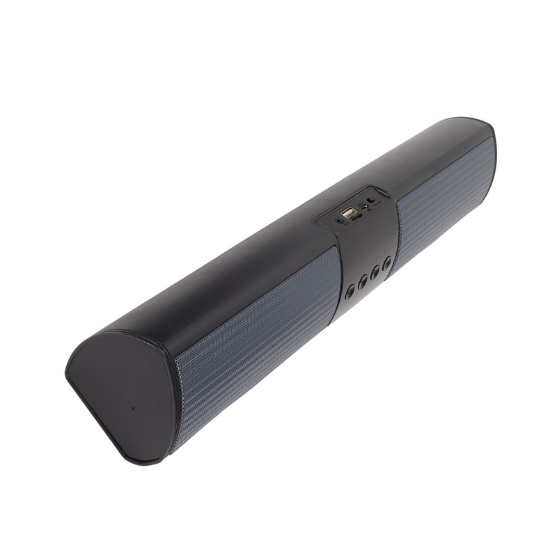 Bluetooth Speaker Stereo Memory Card AUX USB Input Desktop Bar