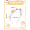 IYOU Blume Hochzeit Stirnband Elfenbein Bowknot Haarbänder Geburtstag Party Haarschmuck