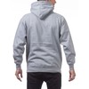Pro Club Men's Heavyweight Pullover Hoodie (13oz), Heather Gray, Medium