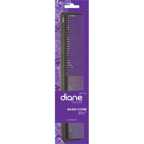 Diane 8 1/2'' Basin Carbon Comb