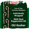 Spangler Classic Red and White Peppermint Candy Canes - Natural