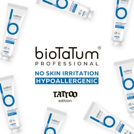 bioTaTum Tattoo Rapid Repair Cream 20 ml - Tattoo Repairing Aftercare Cream - Cream-Moisturiser Skin Care - Cream for Tattooing & Cream for Skin - Tattoo Intense Care Ointment