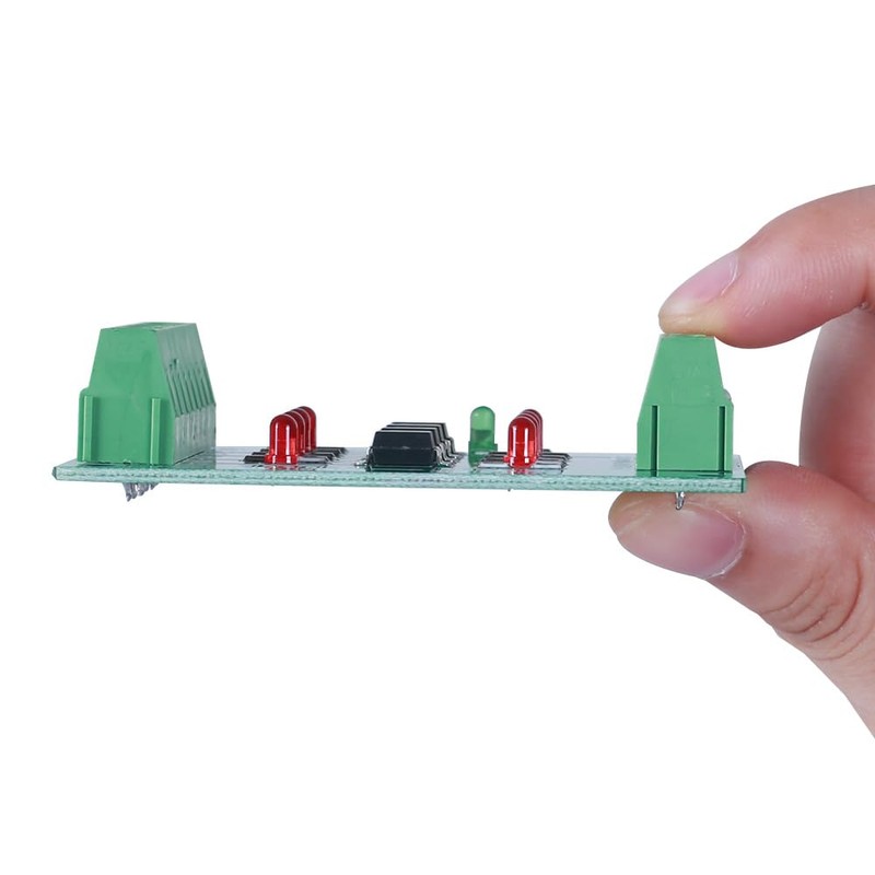 4 Channel Optocoupler Insulation Board, DST-1R4P-N 5V to 24V Optocoupler