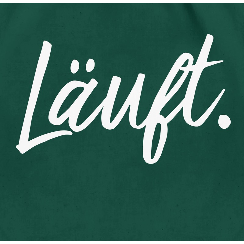 Shirtracer - Gym Bag Backpack - Sayings - Läuft -