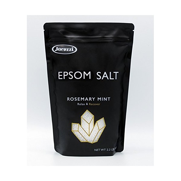 Jacuzzi SA14000 Epsom Bath Salt, 2.2 lb, Rosemary Mint