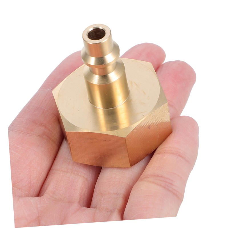 Kisangel Sprinkler System Air Compressor Blowout Plug Adapter Quick Connect