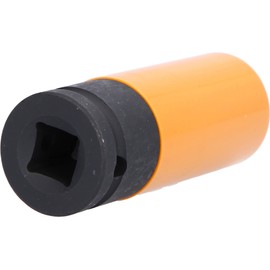 KS Tools 515.1077 Torque Impact Socket, Deep, 1/2-Inch, 22mm