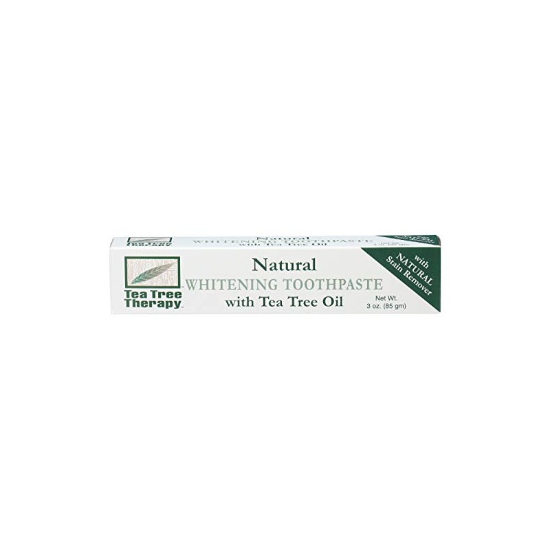 Tea Tree Therapy Natural Whitening Toothpaste, 3 Ounce