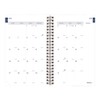 Blueline® Essential Academic Weekly/Monthly Planner, 13 Months, July 2025 to