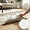 4Pcs Carpet Grippers For Rugs On Top Of Carpet, Rug