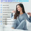 Premium Grounding Sheet with 15ft Cable - Silver-Infused King Size