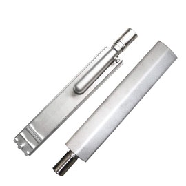 GRILLJOB 𝙐𝙥𝙜𝙧𝙖𝙙𝙚𝙙 1PC Heavy Duty Cast Stainless Steel BBQ Grill Burners 16 1/8" Replacement Parts for Premium Gas Grills from Bull Cal Flame Aussie Blaze CharBroil NEXGRILL Thermos Turbo