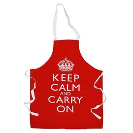 Keep Calm and Carry On Apron - Cotton