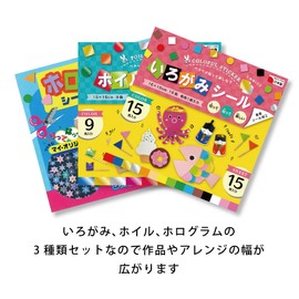 Ehime Paperwork SE-3S Sticker Colored Paper Set of 3