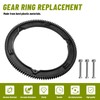 Alocs 499612 Flywheel Ring Gear Replacement for Briggs & Stratton,