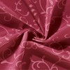 Erwin Müller Placemats Set of 2 Washable Burgundy Oval Size: