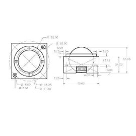 DIY Retro Arcade 2 inch USB Arcade Trackball LED Blue Ball Compatible With PC Mame Pi