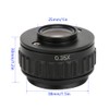 FTVOGUE Microscope Adapter, 0.35X CTV Microscope Lens Cut Telle Adapter