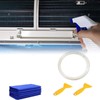 Fashionapple Waterproof Air Conditioner Cleaning Bag with Drain and Plates