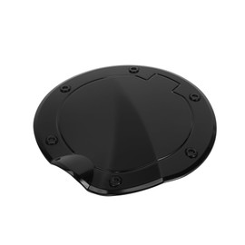 REPAIROCK 1 Pcs Fuel Tank Oil Gas Cap Cover Trim for Toyota Tundra 2022-2024 Fuel Filler Cover Gas Tank Cap Trim ABS Glossy Black