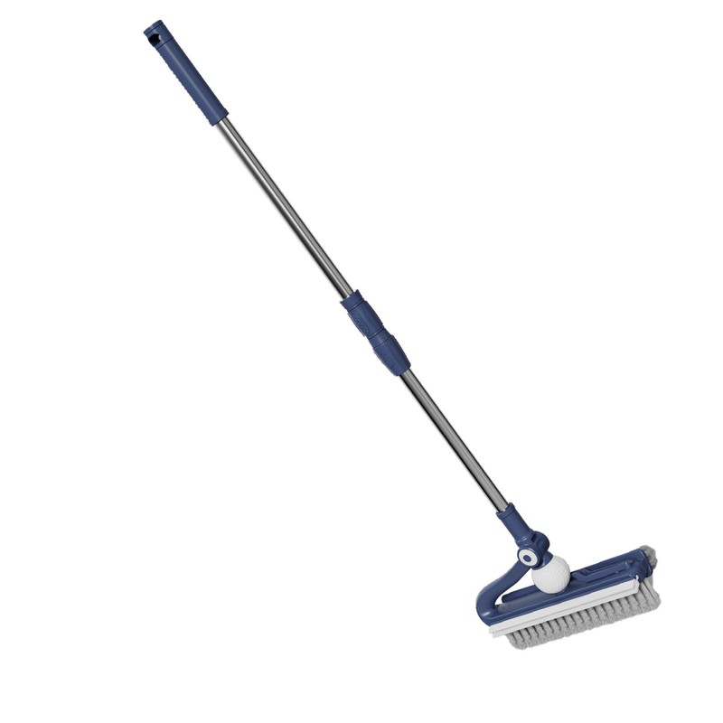 Floor Brush Scrubber Long Handle Floor Scrub Brush for Cleaning