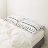 SUSYBAO White Pillow Cases Queen Size Set of 2 100%