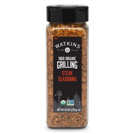 Watkins Organic Steak Seasoning, 9.6 oz, 1-Pack