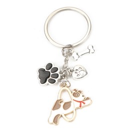 MUCOOS Pet Dog Keychain, Cute Keychain, Friendship Keyring,Keychain for Dog Owner, Gift for Friends, Gift for Pet Lovers, Keychain for Women, Car Keychain,Unique Gifts for Women,Travel Gifts