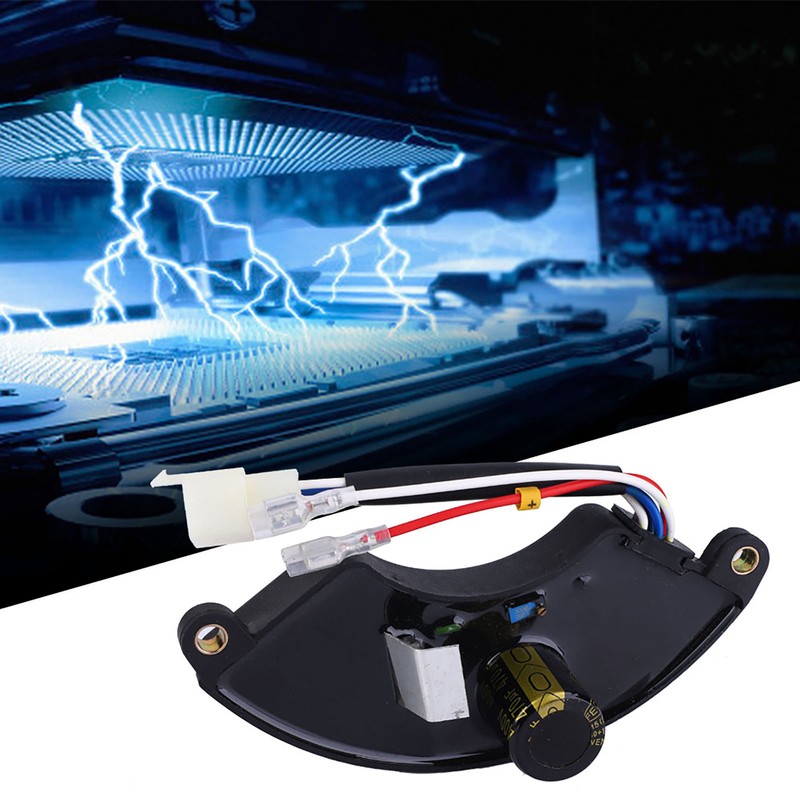 6‑7KW Single Phase AVR Automatic Voltage Regulator Controller Generator Spare