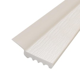 7-Foot Vinyl Uniflex Vinyl Garage Seal for Top and Sides (Bright White)