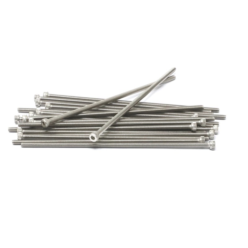 iexcell 20 Pcs M4 x 140mm Thread Pitch 0.7 mm