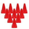10 football Training Cones 8.5cm, Football Barrier Cones, Plastic Marker