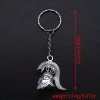Retro Warrior Helmet Keychain