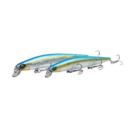 Savage Gear Sea Bass Minnow – Realistic Saltwater Fishing Lure for Anglers, Ultra-Long Cast Design, Built-in Rattle, Targeting Sea Bass, Perch, and Other Saltwater Predators Snow Sardine 12 cm
