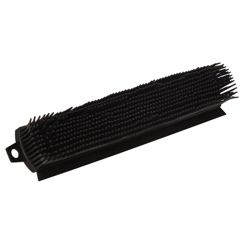 Novaliv Rubber Broom with Handle I Red I Broom Head