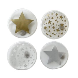Star Hand Warmers, Great Secret Santa Gift, Pocket Heating Pads, Set of 4